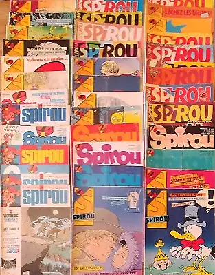 Spirou 1281 Sur la piste des pionniers avec Lucky Luke dans " La caravane " Spirou 1282 Spirou 1283...