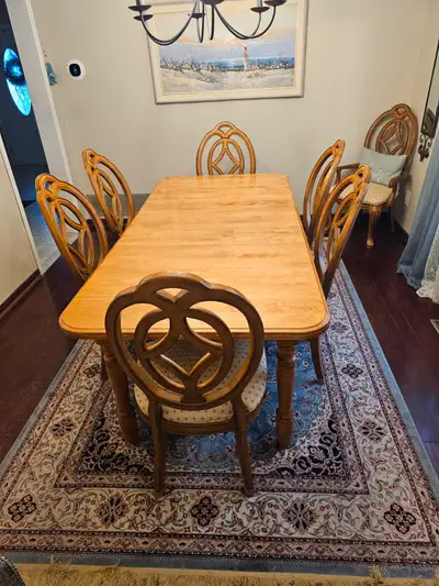 Thomasville dining chairs and Table, View more