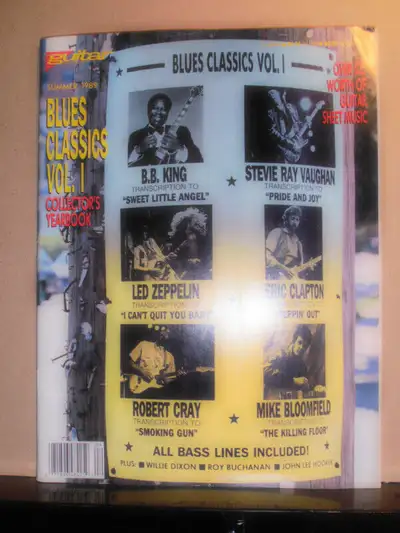 Guitar magazine Blues classics Vol 1 Voir autres annonces. See other ads