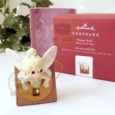 BN Hallmark Disney Precious Moments Peter Tinker Bell Ornament, View more