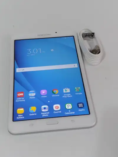 Belle Tablette samsung tab A Android Caméra avant et arrière 8G 7P Wifi YouTub prime vidéo Avec boît...