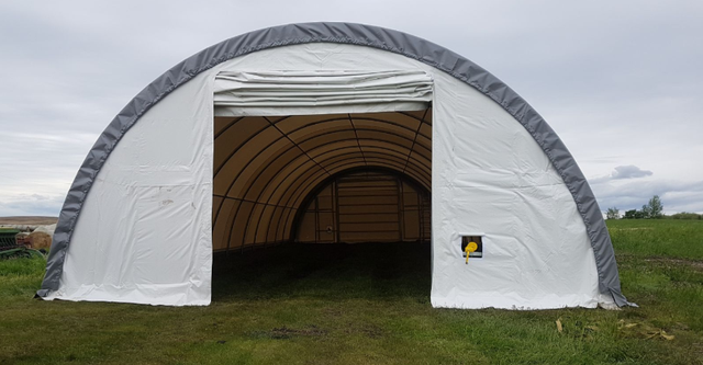 Abri de Stockage en Dôme Durable 40'x80'x20' (PVC 450g) in Other in West Island - Image 5