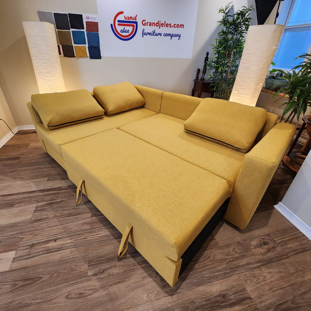 Canapé lit Ikea reconditionné + Livraison offerte dans Lits et matelas  à Ville de Montréal - Image 3