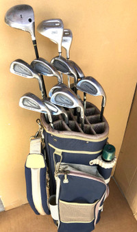 Golf clubs and golf bag in great condition – complete set
