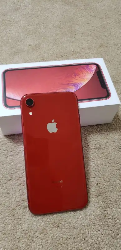 iPhone Xr Red Mint Condition Unlocked, View more