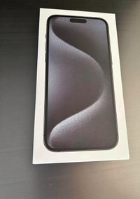 iPhone 15 Pro 1TB-blue titanium BNIB SEALED (Unlocked) $1900