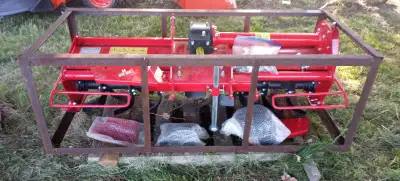 Selling a brand new, still in a crate 54’’ 3 pt tractor rototiller. For faster response please call...