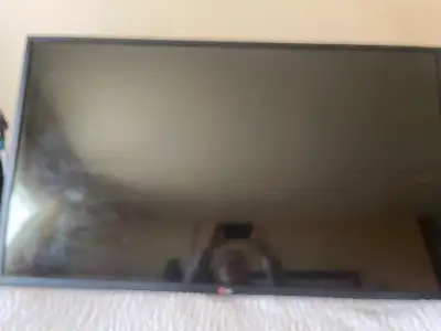 LG tv with stand, View more