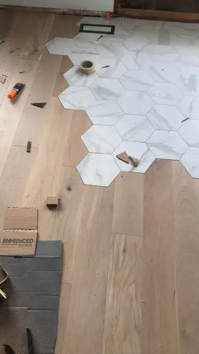 Our team of professional installers have excelled in all types of flooring installation: hardwood, l...
