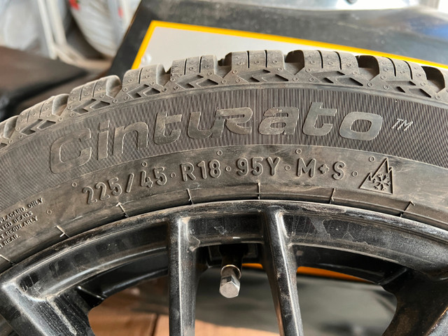 $1,725 PIRELLI WEATHERACTV Tires & Teknik ET35 Graphite CB7 Rims in Tires & Rims in Edmonton - Image 2