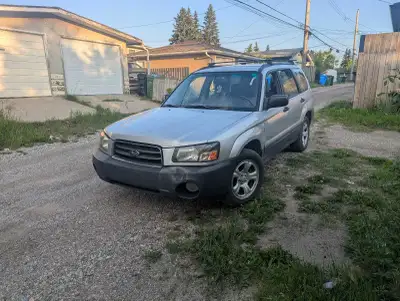 Looking to sell our daily driver to get a larger vehicle. Possibly open to trades. 2004 Subaru Fores...
