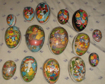 Oeufs de Pâques en papier mâché «Echt Erzgebirge», View more