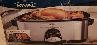 Programmable roaster oven 20 quart with buffet server, View more