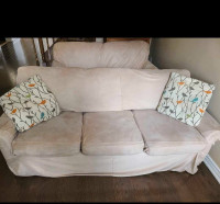 Couch and Loveseat with covers