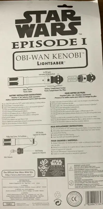 Obi-Wan Kenobi Lightsaber in Arts & Collectibles in Kitchener / Waterloo - Image 3