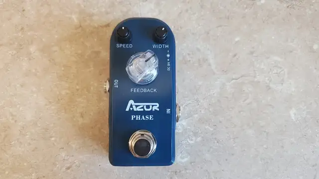 Azor Mini Phaser Pedal, brand new with original box. in Amps & Pedals in St. Catharines - Image 2