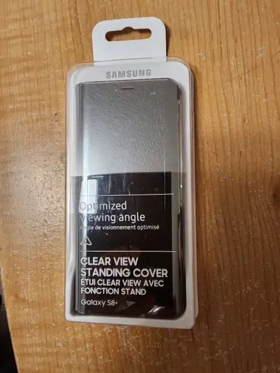 Samsung S8+ clear view standing cover, View more