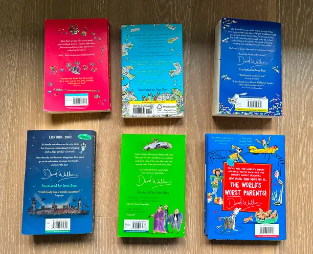 David Walliams Kids Novels!63616757896451121