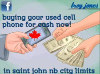 We want your cell phones cash now 