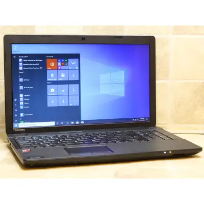 Toshiba C50D Laptop Computer AMD Webcam HDMI 8GB RAM 500GB 15.6", View more