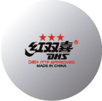 DHS D40+ 3-Star plastic table tennis ball ping pong tabletennis