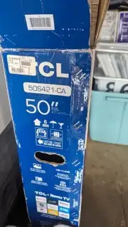 50" TCL Smart TV, View more