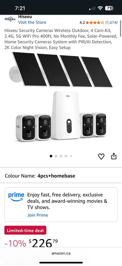 Hiseeu Security Camera, View more