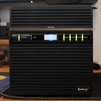 Synology DiskStation DS416j NAS, View more