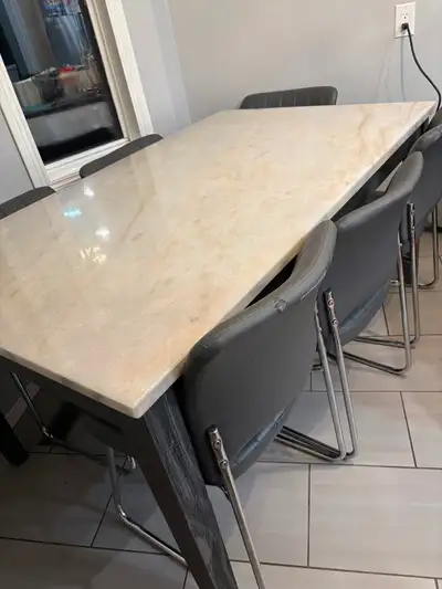 Kitchen table and chairs, View more