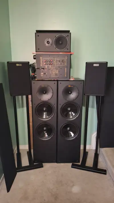 Tower speakers  ( Canadian Made Nuance speakers  ）, View more