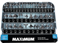 Maximum - Jeu de fers à toupie (Router Bit Set) - NOUVEAU NEW