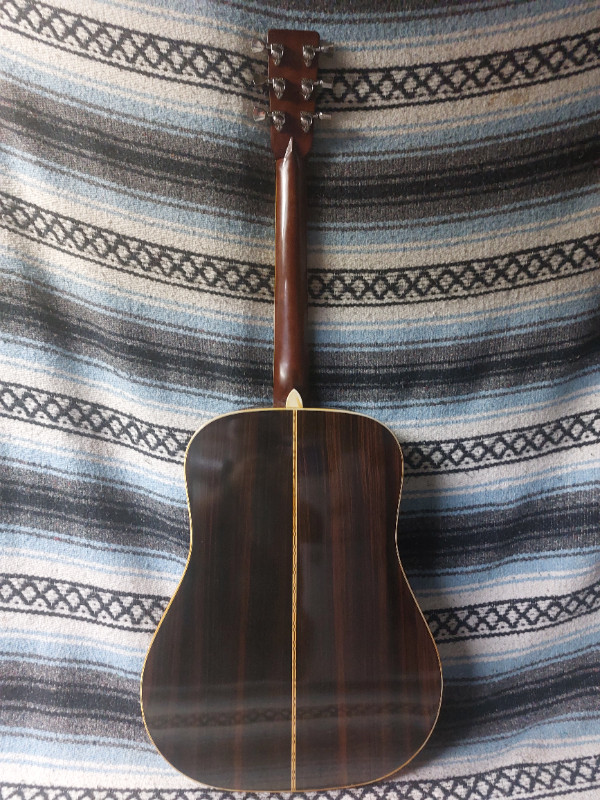Yamaki YM-600 acoustic guitar Made in Japan in Guitars in Edmonton - Image 2