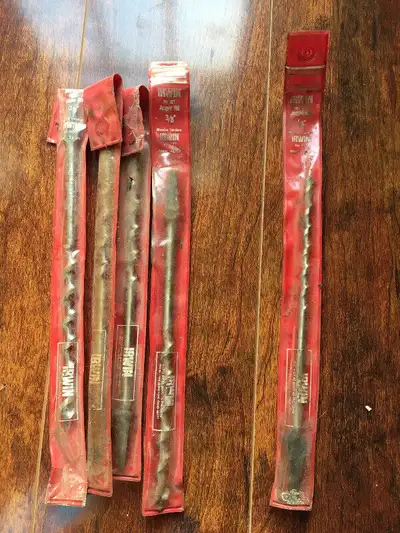 Irwin Wood Drill Bits - Used, View more
