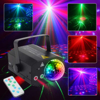 Projector, Laser lights, Led, RGB Stage Strobe, Disco Ball