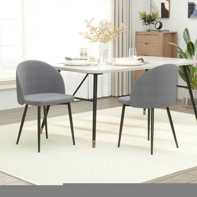 Beautiful velvet touch dining chair  in Chairs & Recliners in Markham / York Region - Image 4
