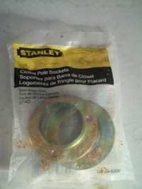 Stanley Closet Pole Sockets