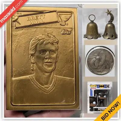 WHAT IS IN THIS AUCTION? This online auction features Funko Pops, sports trading cards, collector pl...
