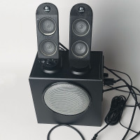 Logitech x-230 Old School Wired Speakers and Subwoofer 40 watts
