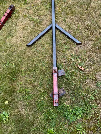 A pair of used Kayak and/or Canoe Racks and placeholders for Trailer. U-bolts are used to affix plac...