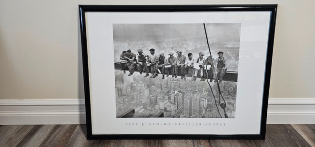 City Lunch – Rockefeller Center Poster (1996) by The Art Group in Arts & Collectibles in Kitchener / Waterloo