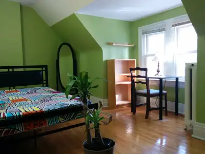 Male wanted to share two floors of a nice big clean house in a great location, with two other respon...