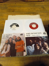 Vinyl Records 45 RPM The Rascals various Lot of 4 Picture Sleeve