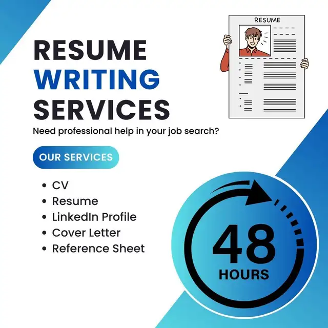 RESUME WRITING SERVICE, COVER LETTER, LINKEDIN OPTIMIZATION #1