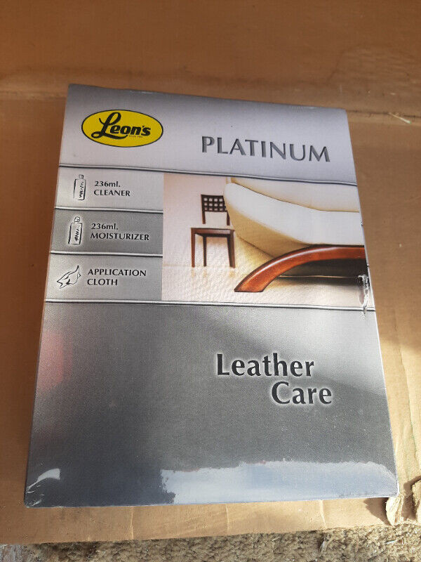 BRAND NEW LEONS Leather Care Kit in Couches & Futons in Kawartha Lakes - Image 2