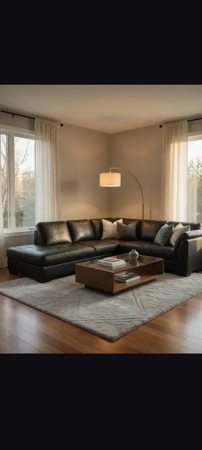 Leather Sectional Sofa, View more