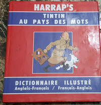 Dictionnaire Anglais Français Tintin au pays des mots Harraps