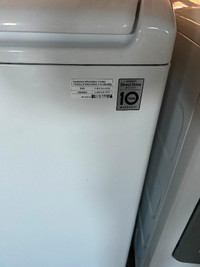 1 year old washer dryer gas