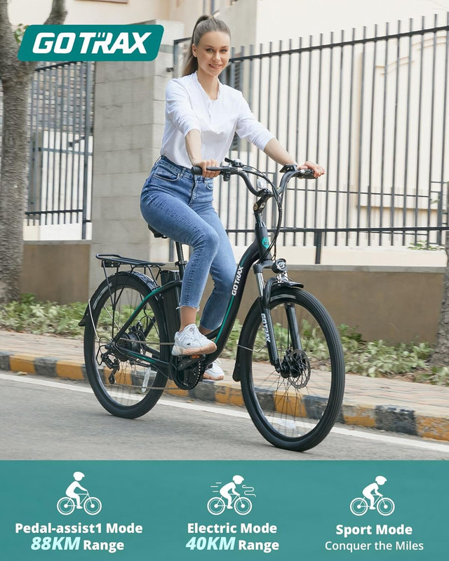 GOTRAX Electric Bike 26" in Road in Ottawa