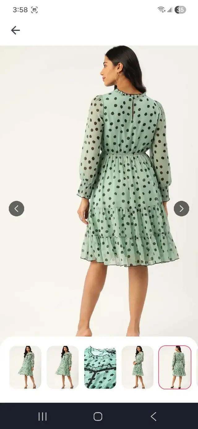 Summer Dress Polka Dot Dress in Women's - Dresses & Skirts in Kitchener / Waterloo - Image 4