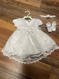 Baptism/Christening Gown Sz Small